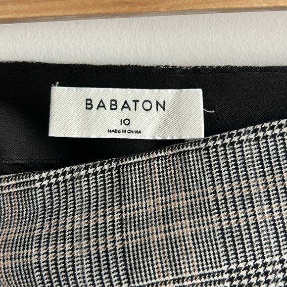 Aritzia Babaton Plaid Hopper Skirt - Picture 2 of 4